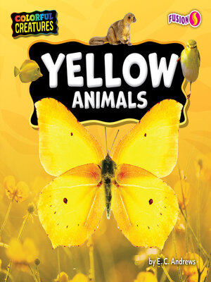 cover image of Yellow Animals